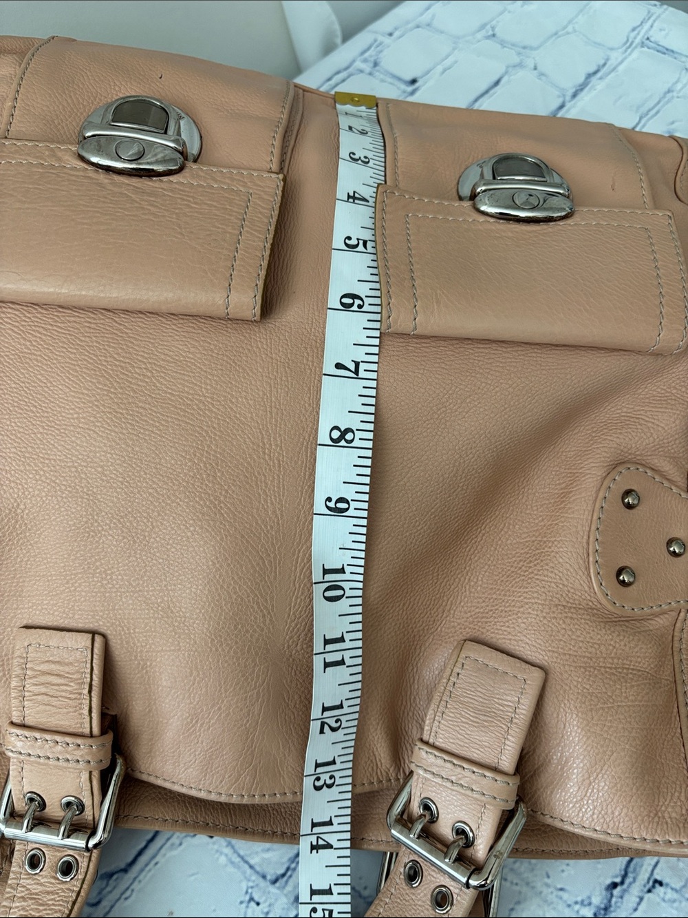 Vintage Marc Jacobs Collection Leather Tote Bag Suede Lining Made in Italy - Picture 11 of 16